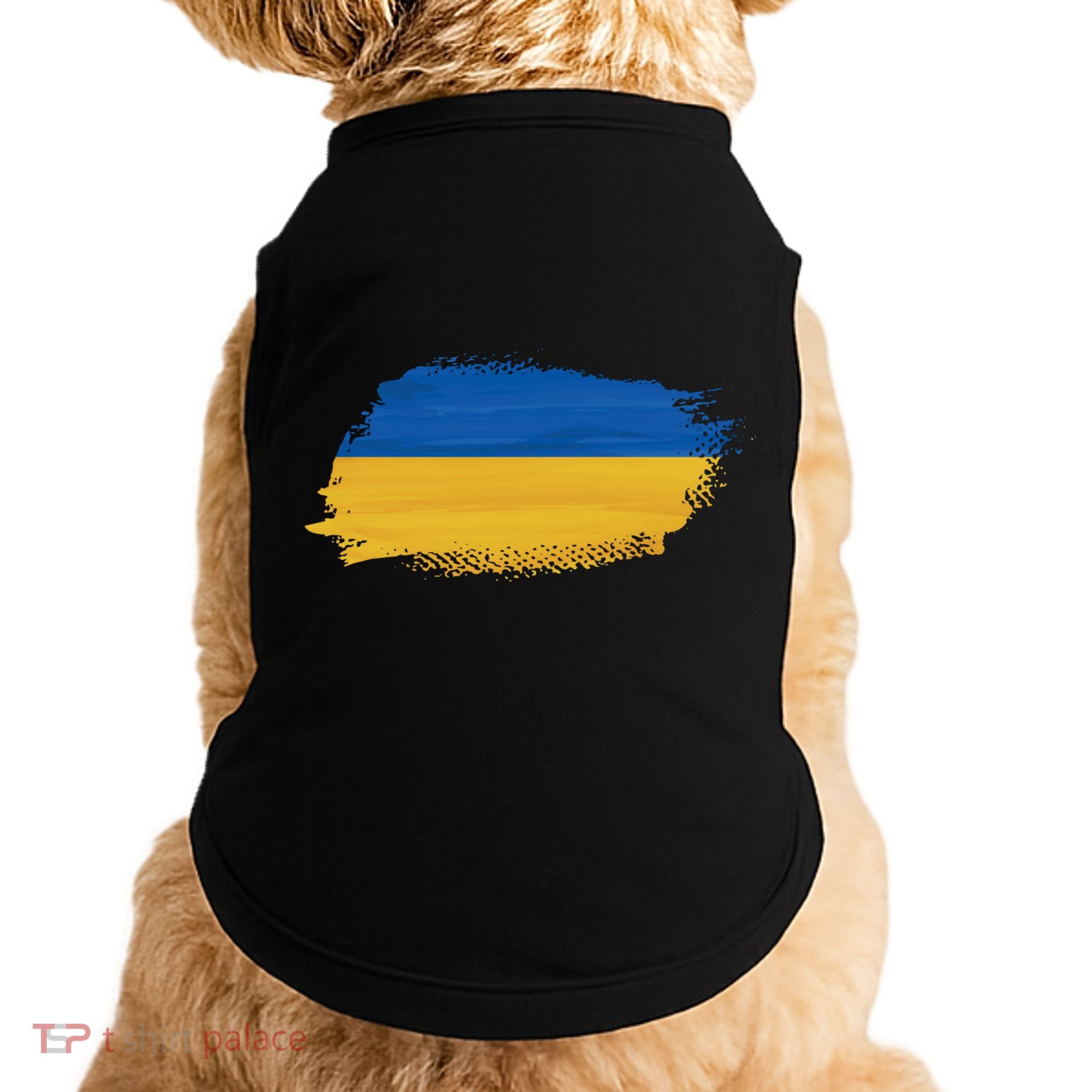 Ukraine Flag I Stand With Ukraine Support Ukraine Meaningful Gift Doggie Tank