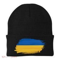 Ukraine Flag I Stand With Ukraine Support Ukraine Meaningful Gift Beanie thumb 0