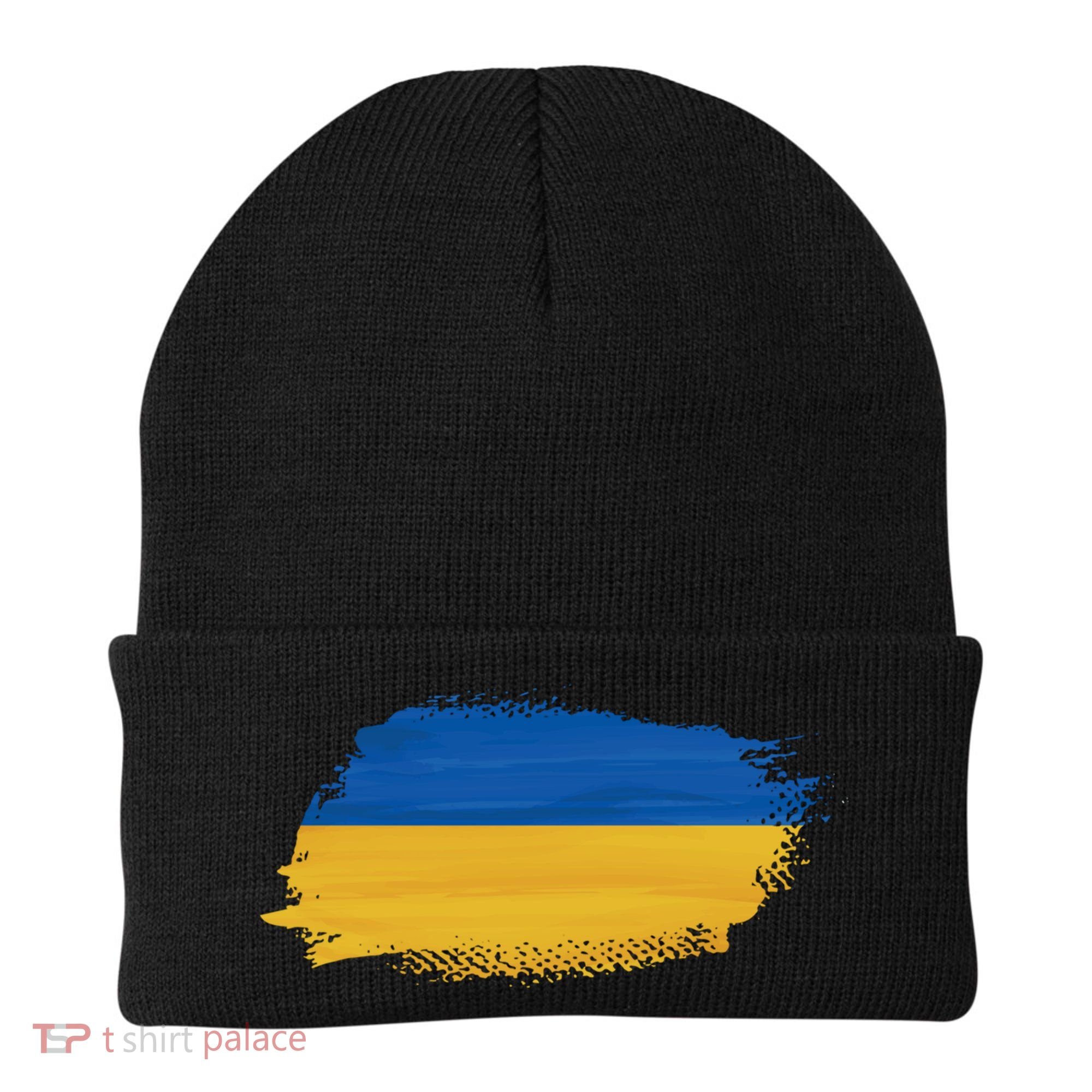 Ukraine Flag I Stand With Ukraine Support Ukraine Meaningful Gift Beanie