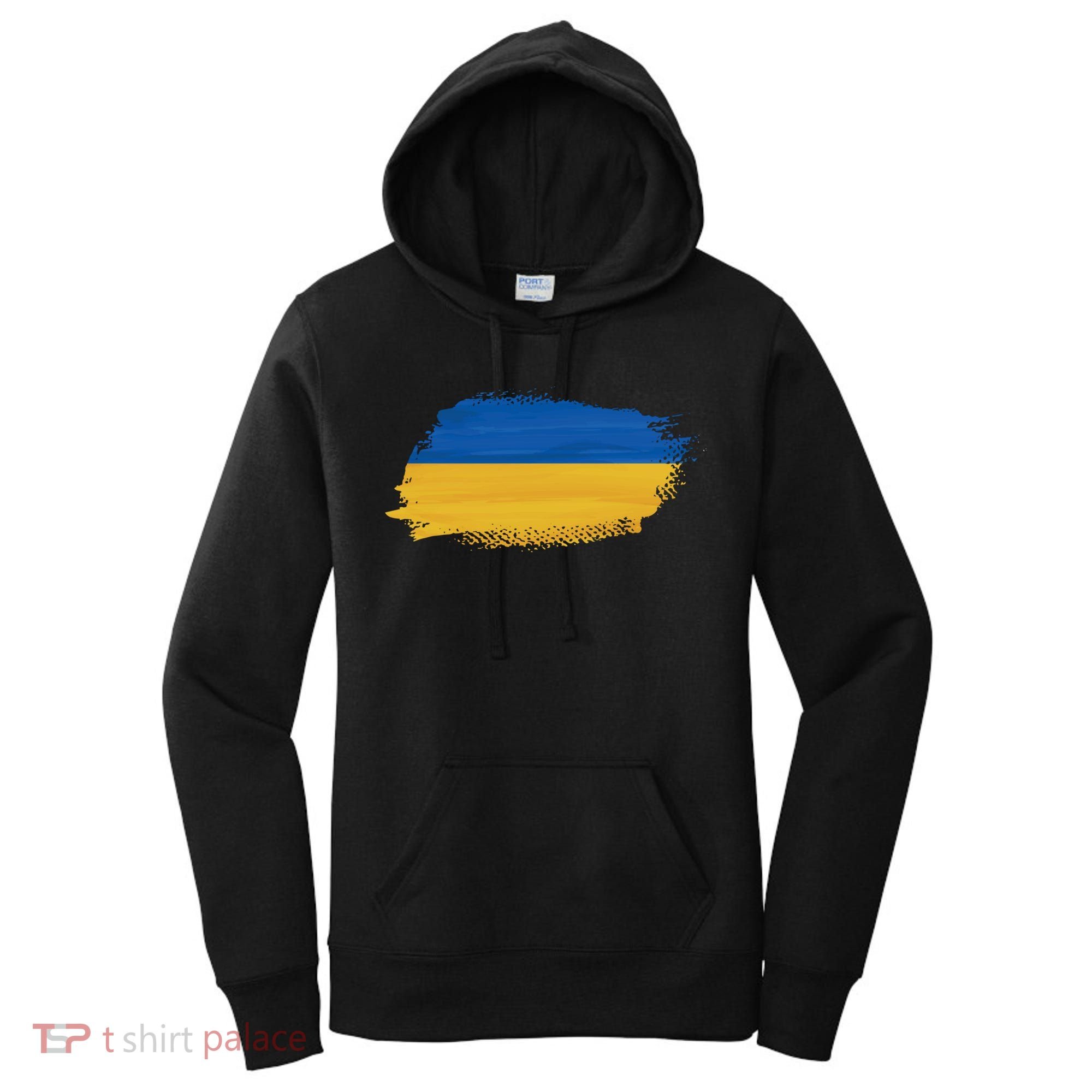 Ukraine Flag I Stand With Ukraine Support Ukraine Meaningful Gift Women's Hoodie