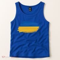 Ukraine Flag I Stand With Ukraine Support Ukraine Meaningful Gift Tank Top thumb 2