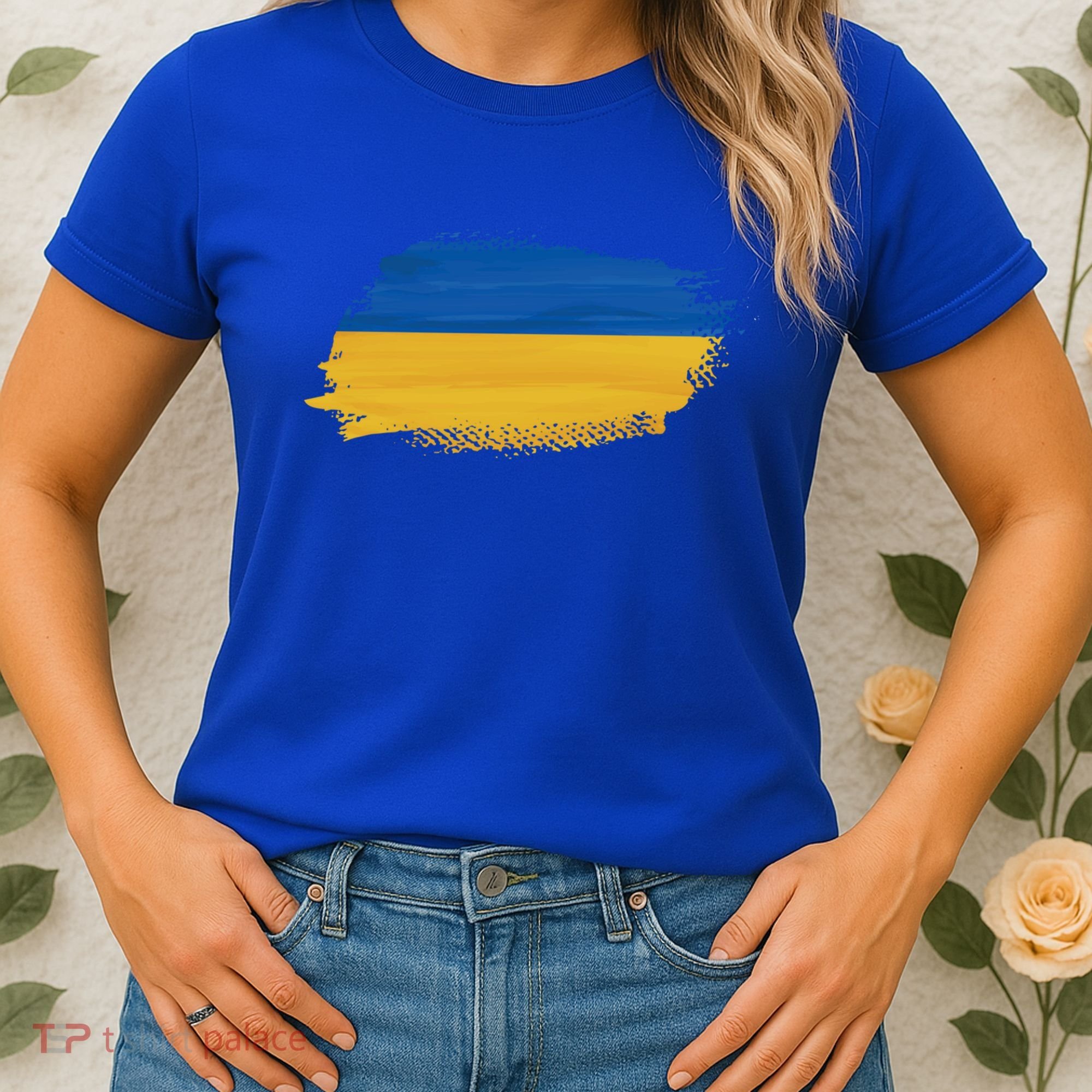 Ukraine Flag I Stand With Ukraine Support Ukraine Meaningful Gift Women's T-Shirt