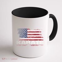 Usa Flag Karate Arts Gift Coffee Mug thumb 1