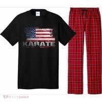 Usa Flag Karate Arts Gift Pajama Set thumb 0