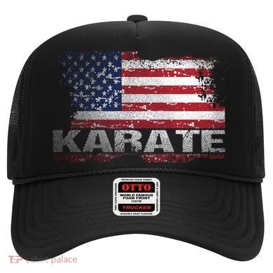 Usa Flag Karate Arts Gift Hat