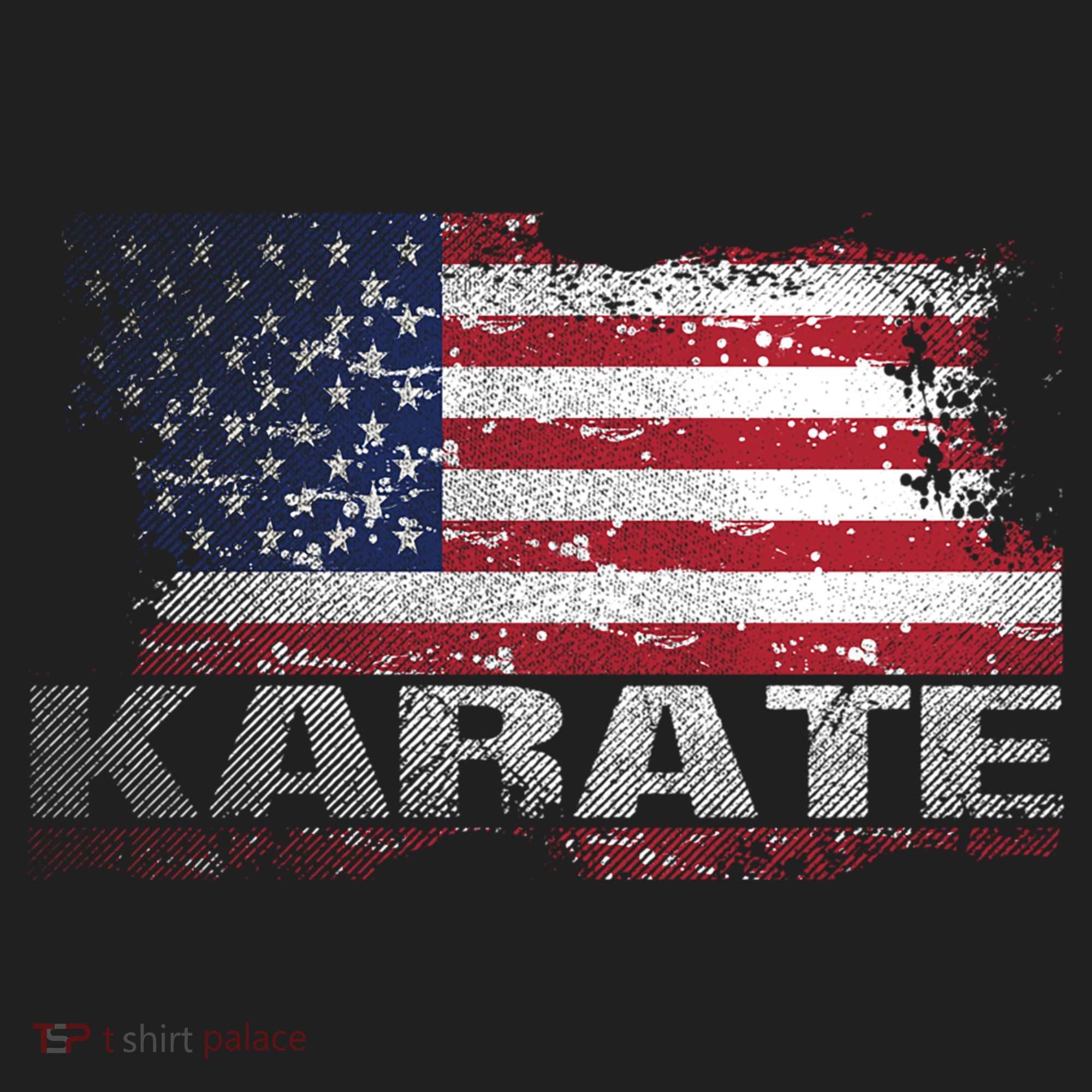 Usa Flag Karate Arts Gift Hat