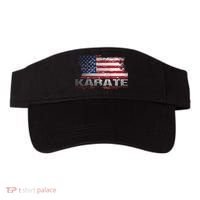 Usa Flag Karate Arts Gift Visor thumb 0