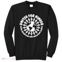 United For Kinder More Accepting And Inclusive World Be Kind Sweatshirt thumb 0