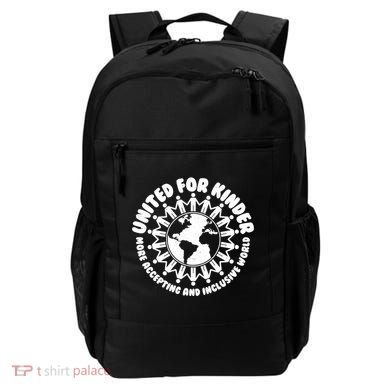United For Kinder More Accepting And Inclusive World Be Kind Backpack