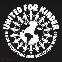 United For Kinder More Accepting And Inclusive World Be Kind Women's Hoodie thumb 2