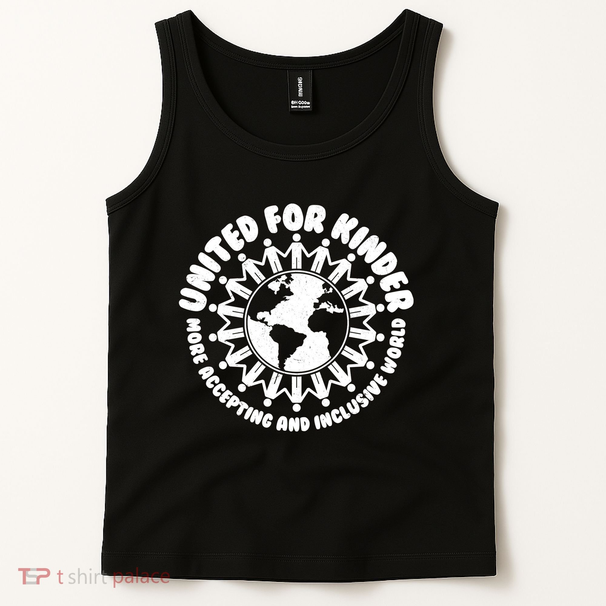 United For Kinder More Accepting And Inclusive World Be Kind Tank Top