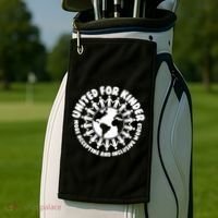 United For Kinder More Accepting And Inclusive World Be Kind Golf Towel thumb 2