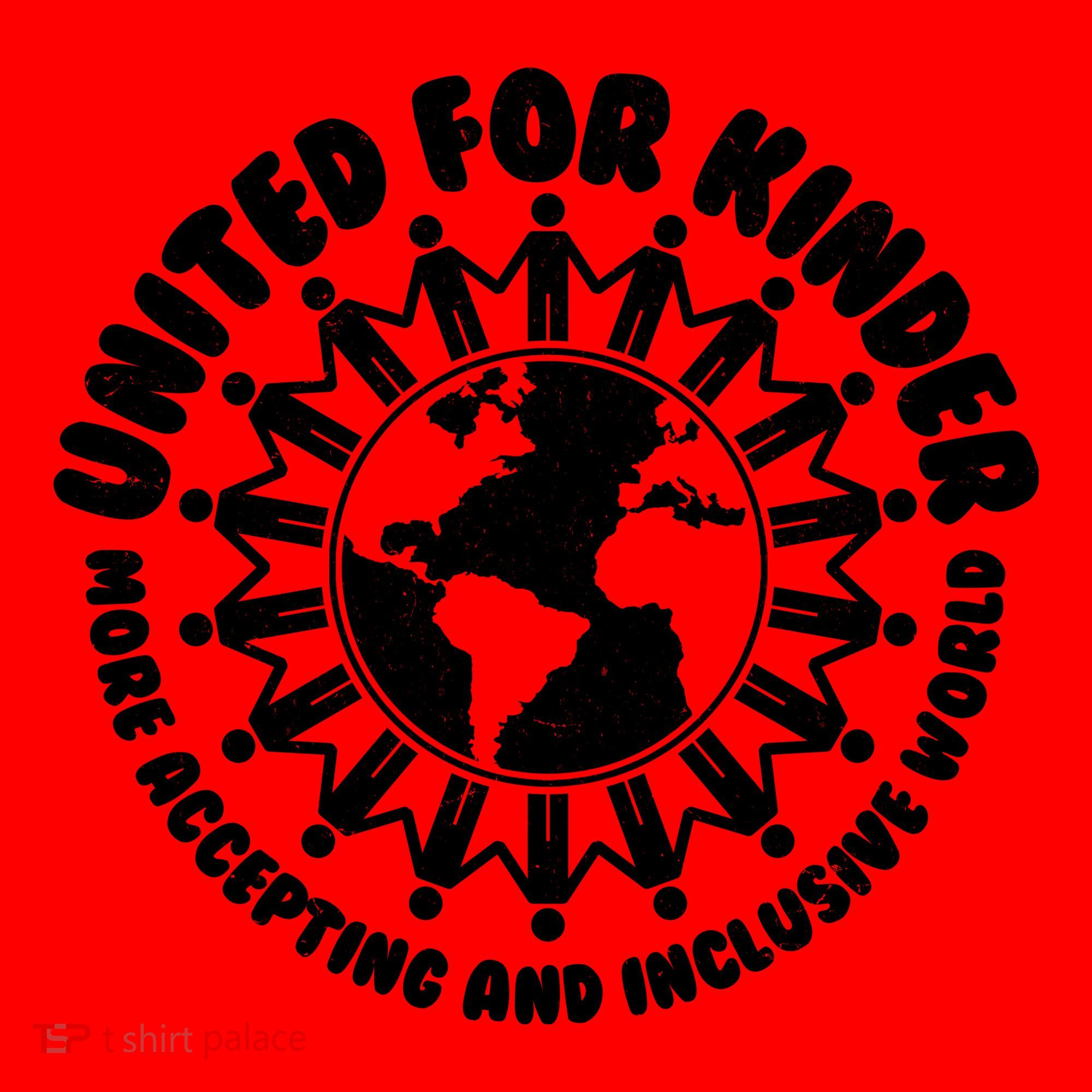 United For Kinder More Accepting And Inclusive World Be Kind Santa Hat