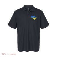 Ukrainian Flag Map Emblem Polo thumb 0