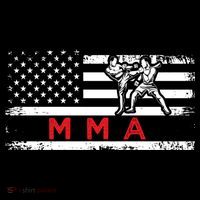 Usa Flag Mma American Patriot Mixed Martial Arts Gift Coffee Mug thumb 5