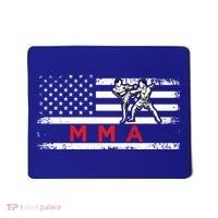 Usa Flag Mma American Patriot Mixed Martial Arts Gift Mousepad thumb 0