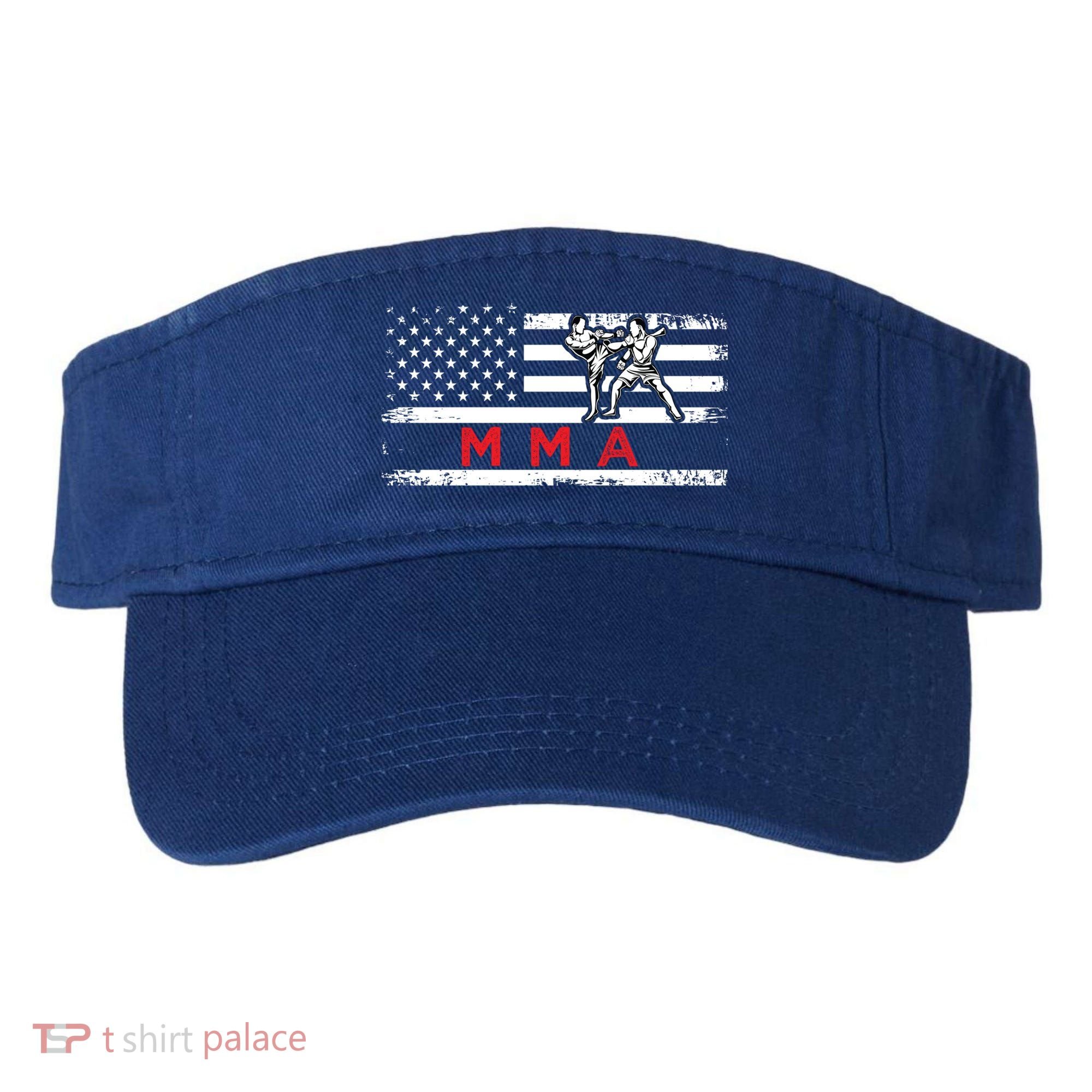Usa Flag Mma American Patriot Mixed Martial Arts Gift Visor