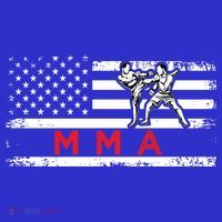 Usa Flag Mma American Patriot Mixed Martial Arts Gift Visor thumb 3