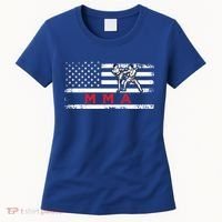 Usa Flag Mma American Patriot Mixed Martial Arts Gift Women's T-Shirt thumb 0