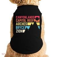 Utahs Five National Parks Souvenir NPS Moab Utah Mighty 5 Doggie Tank thumb 0