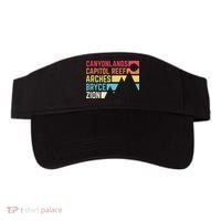 Utahs Five National Parks Souvenir NPS Moab Utah Mighty 5 Visor thumb 0
