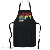 Utahs Five National Parks Souvenir Nps Moab Utah Mighty 5 Apron thumb 0