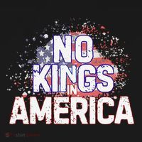 Usa Flag No Kings In America Democracy Coaster thumb 2