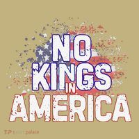Usa Flag No Kings In America Democracy T-Shirt thumb 7