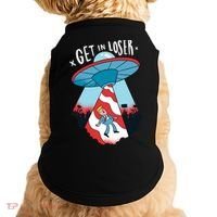 UFO Aliens Abducted Trump Get In Loser Doggie Tank thumb 0