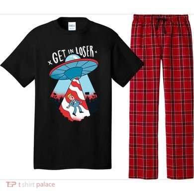 UFO Aliens Abducted Trump Get In Loser Pajama Set
