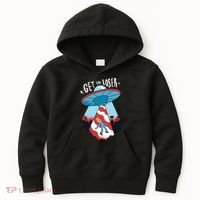 UFO Aliens Abducted Trump Get In Loser Kids Hoodie thumb 0