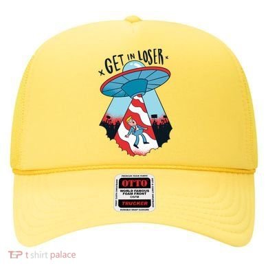 UFO Aliens Abducted Trump Get In Loser Hat
