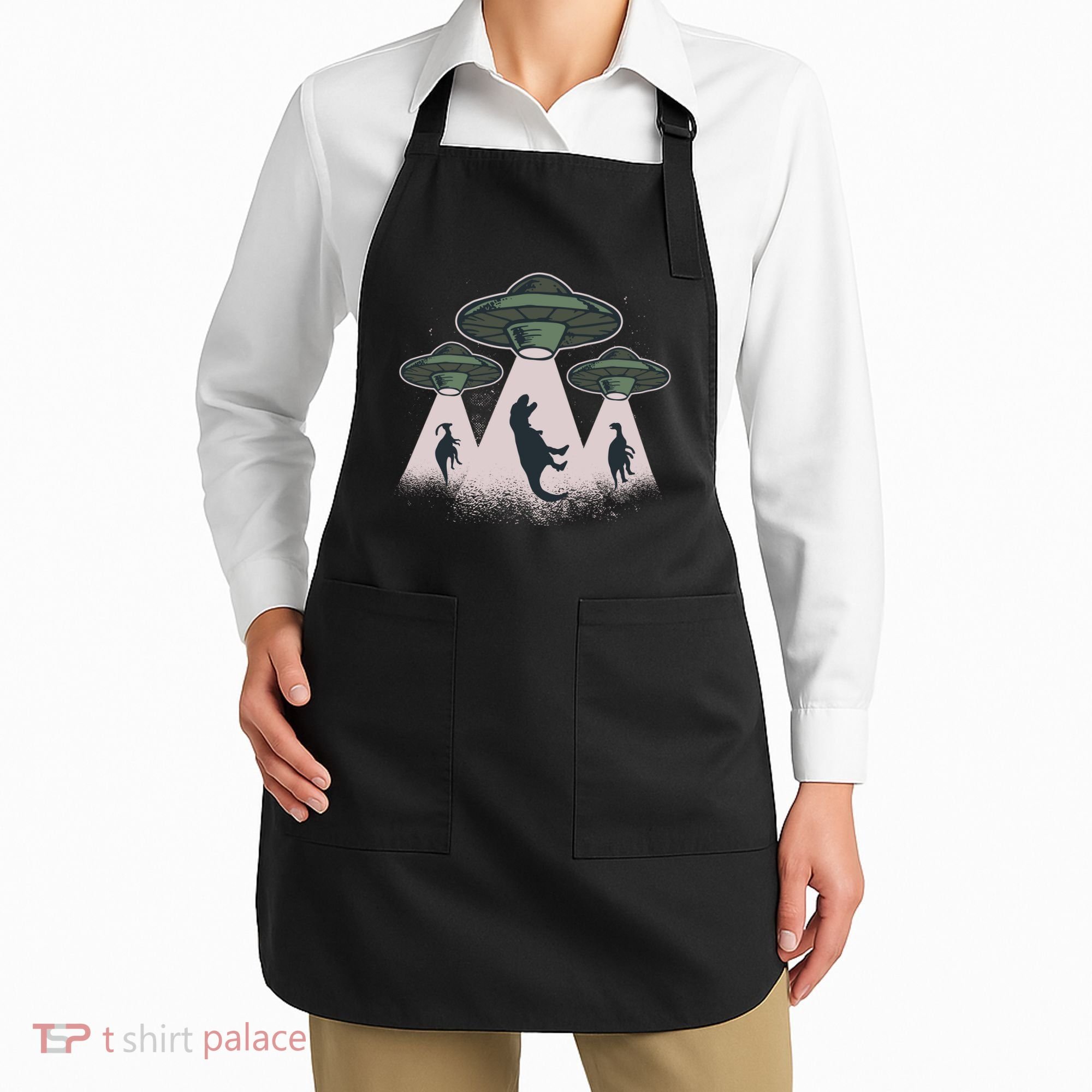 UFO Dinos Apron