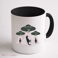 UFO Dinos Coffee Mug thumb 1