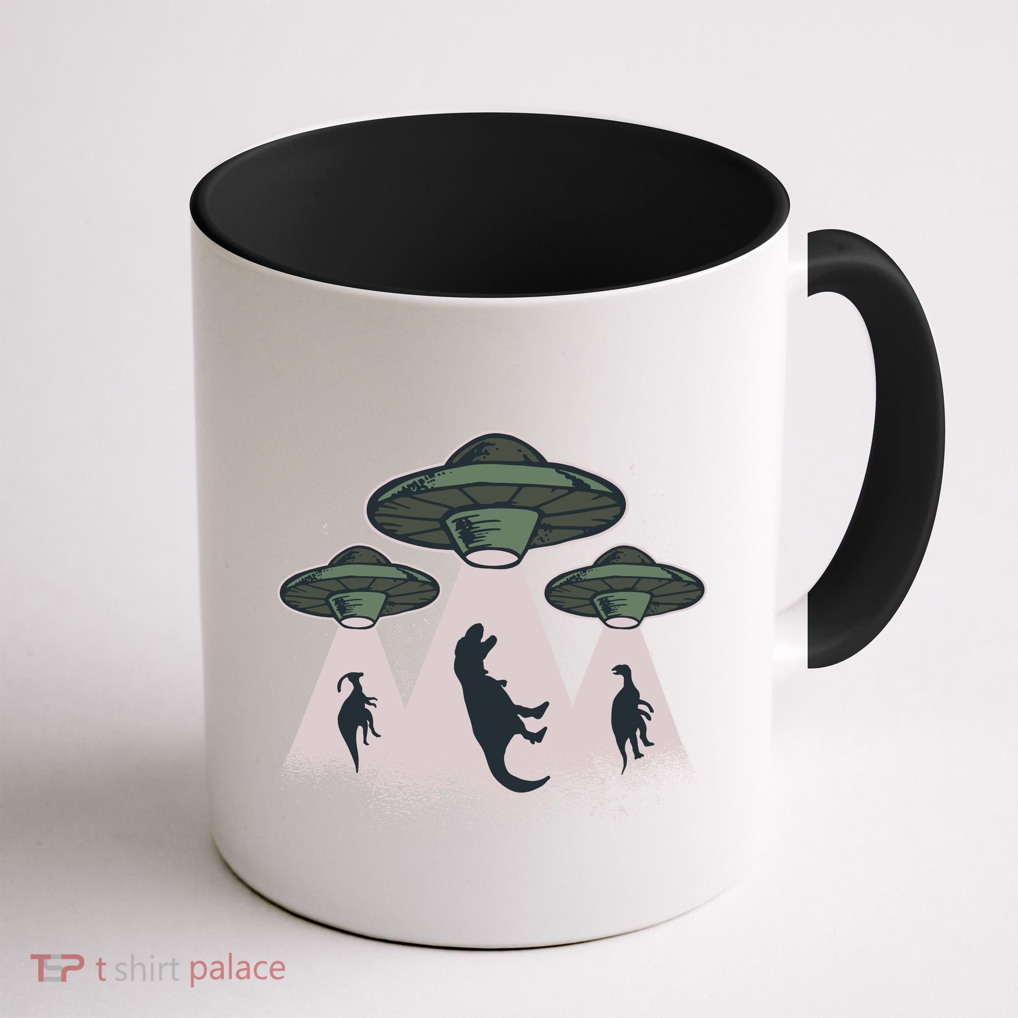 UFO Dinos Coffee Mug