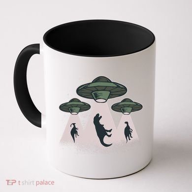 UFO Dinos Coffee Mug