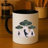 UFO Dinos Coffee Mug thumb 4