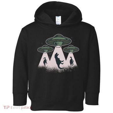 UFO Dinos Toddler Hoodie