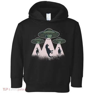 UFO Dinos Toddler Hoodie