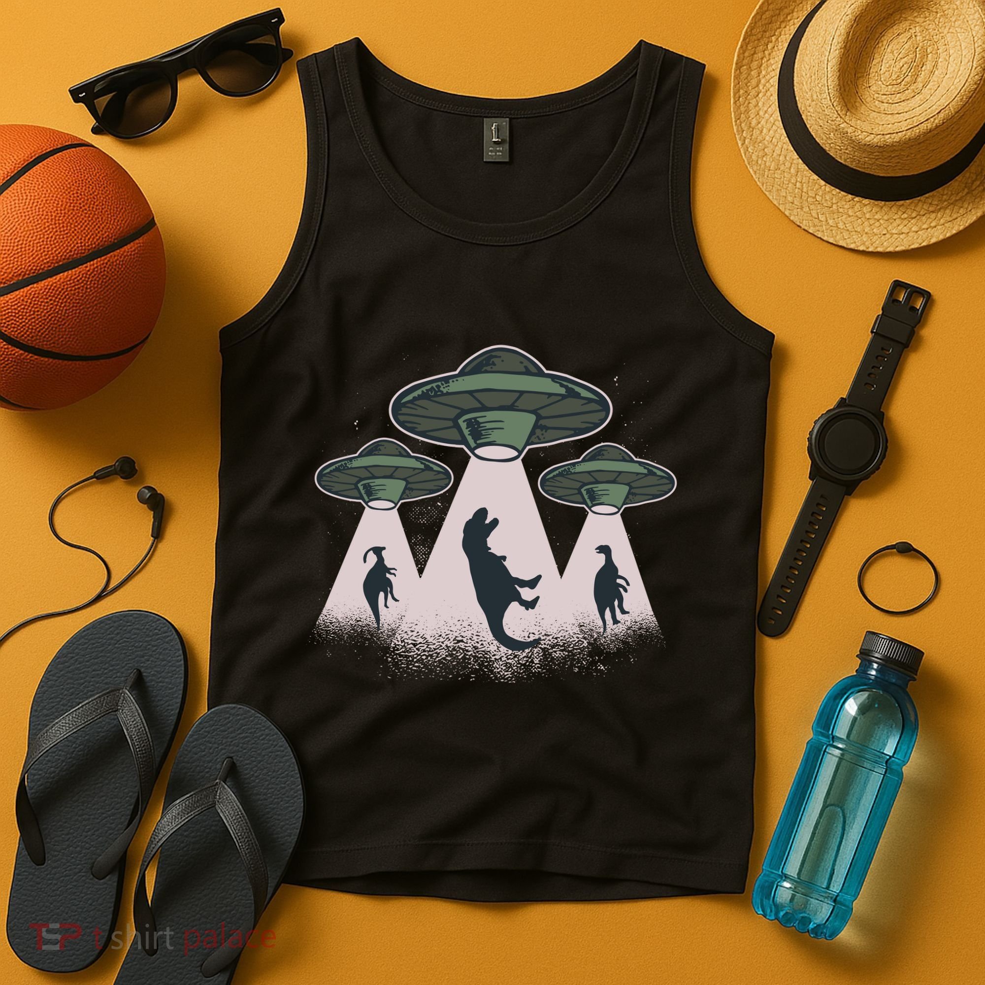 UFO Dinos Tank Top
