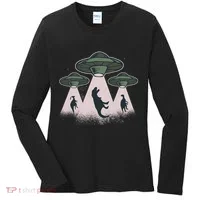 UFO Dinos Women's Long Sleeve Shirt thumb 0