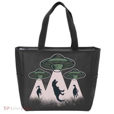 UFO Dinos Tote Bag