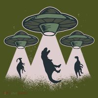 UFO Dinos Mousepad thumb 1