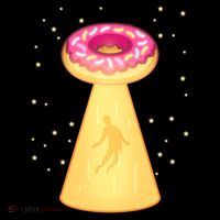 UFO Donuts Backpack thumb 2