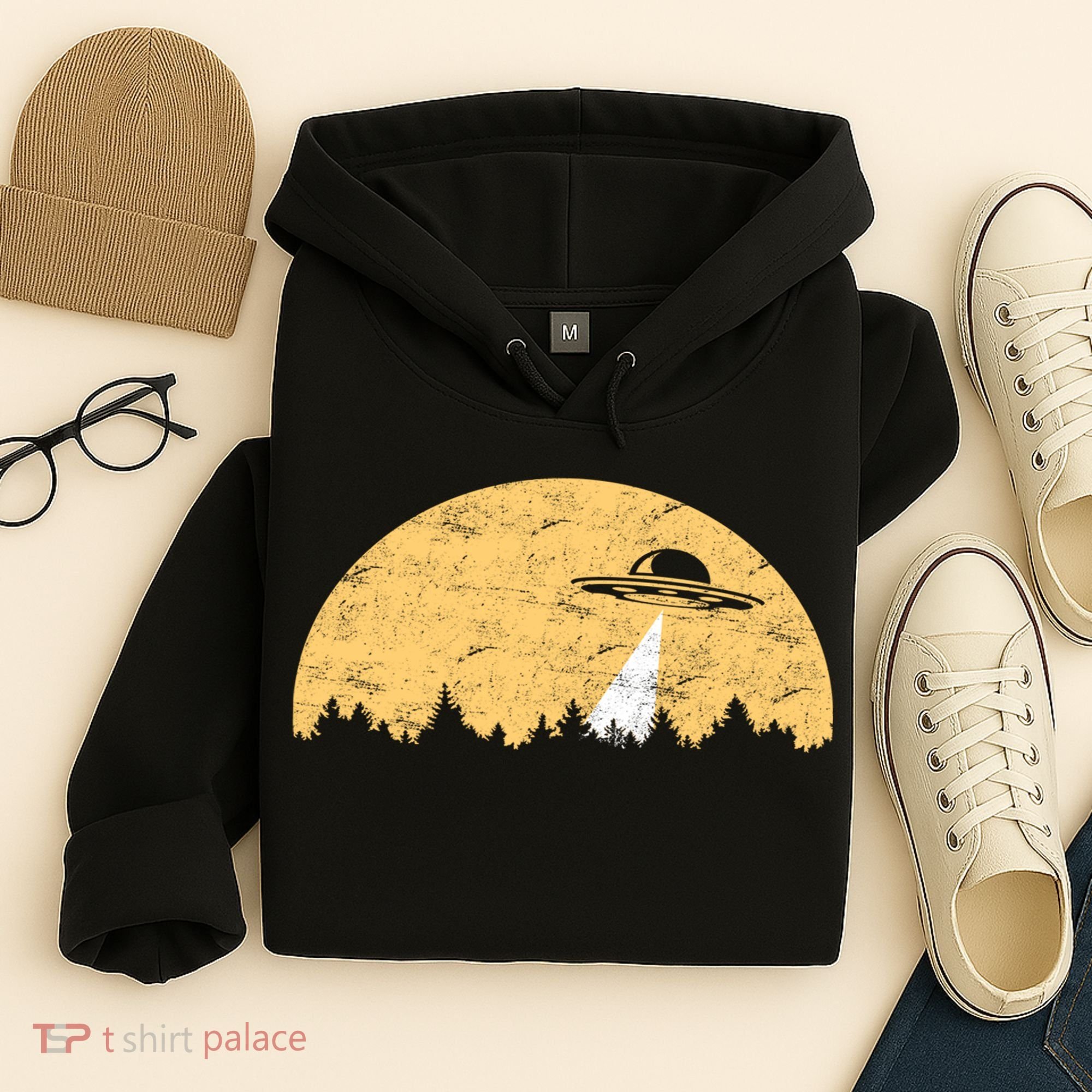 UFO Moon Wilderness Hoodie