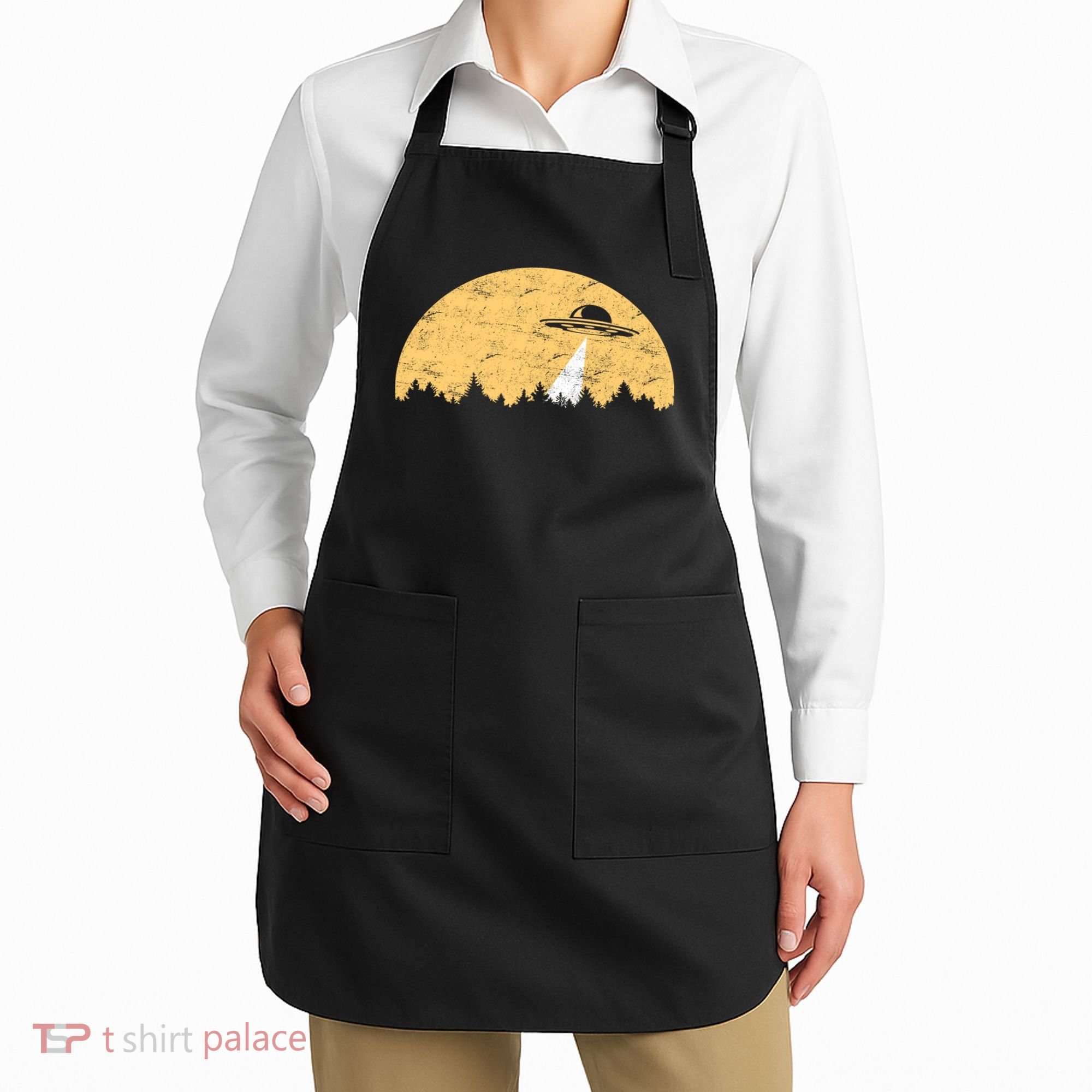 UFO Moon Wilderness Apron