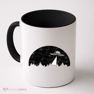 UFO Moon Wilderness Coffee Mug
