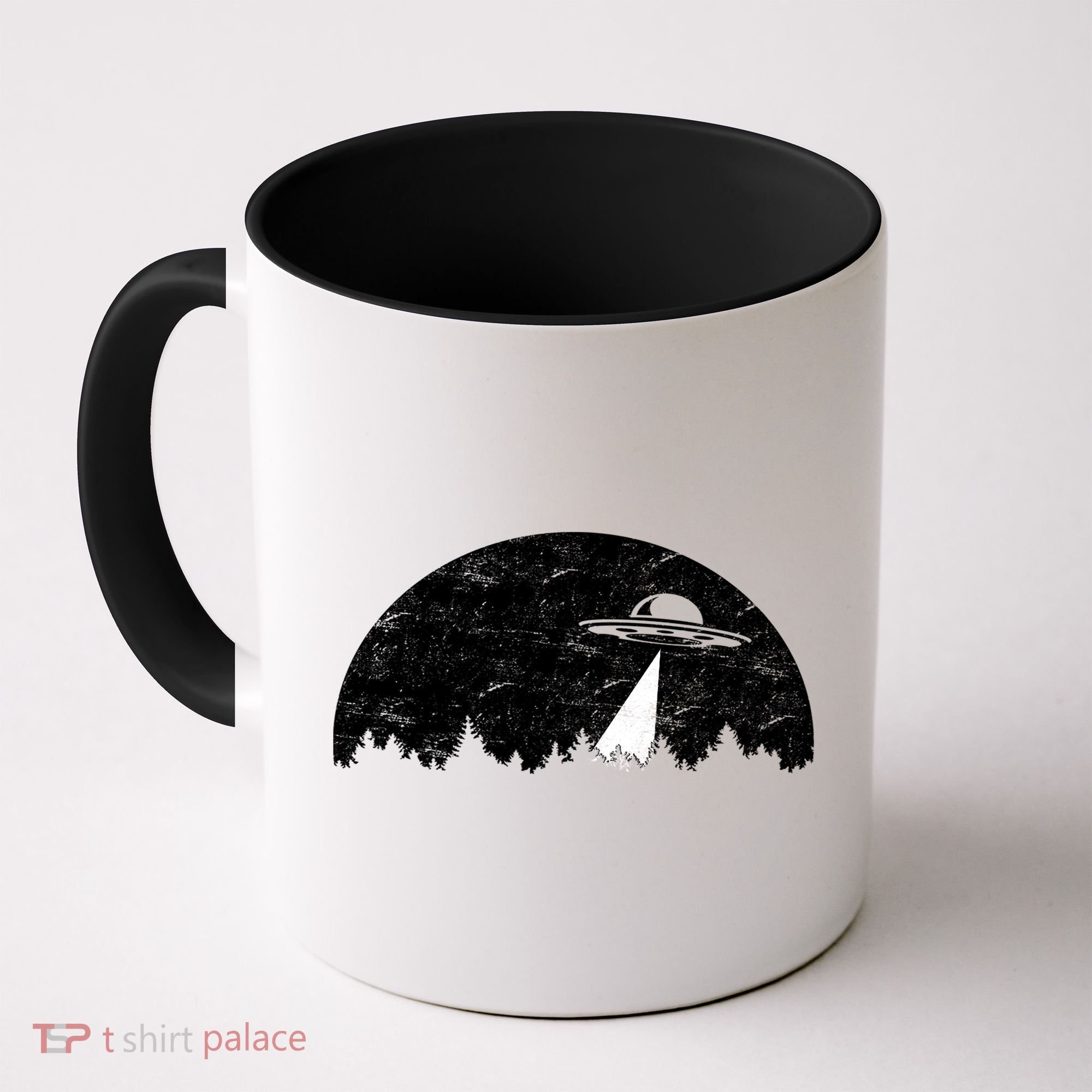 UFO Moon Wilderness Coffee Mug