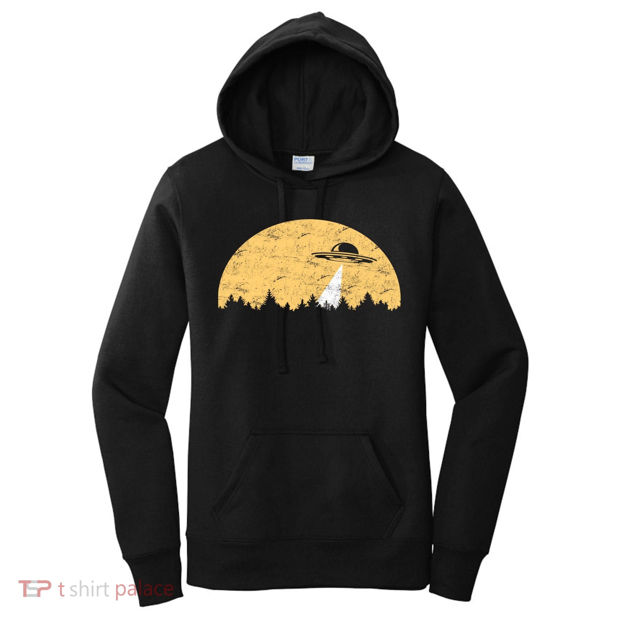 UFO Moon Wilderness Women's Hoodie