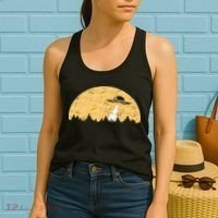 UFO Moon Wilderness Women's Tank Top thumb 2